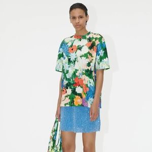 STINE GOYA Margila Shirt - Impressionist Garden NWT